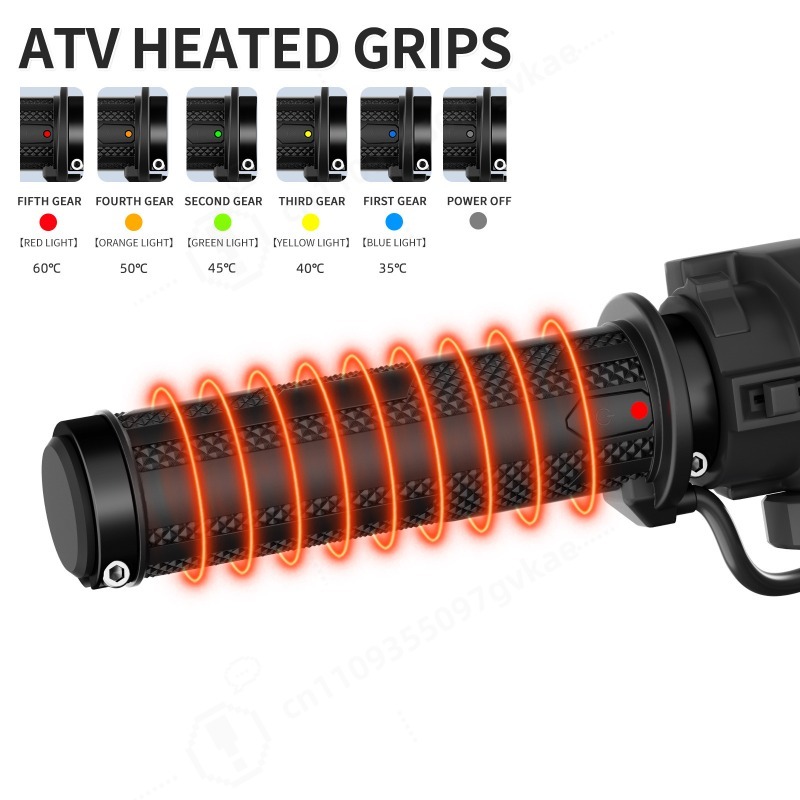 Handlebar Grip Heated - Pegangan Tangan Berpemanas A3 ATV Generasi
