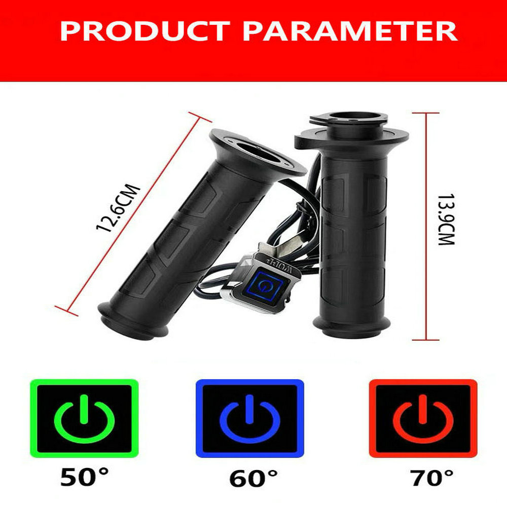 1 Pasang Pegangan Tangan Berpe - Handlebar Grip Heated ulasan dan harga