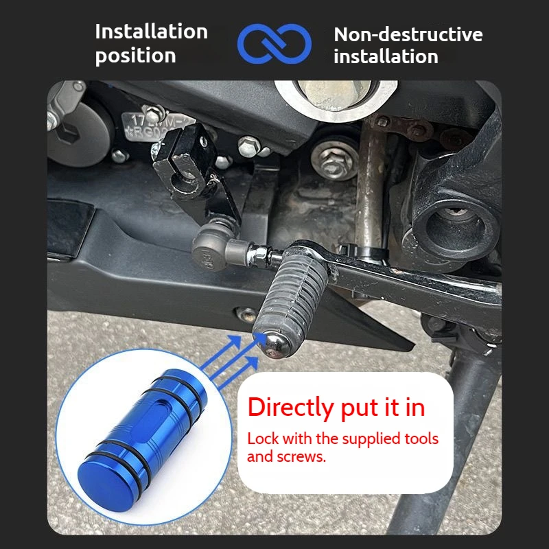Untuk Honda NX500 NX 500 N X50 - Motorcycle Gear Lever Extender ulasan dan harga